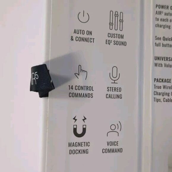 Air5 Airbuds True Bluetooth Wireless Earbuds TWS 14 Hours Play Time 300 mAh Batt - Picture 8 of 11